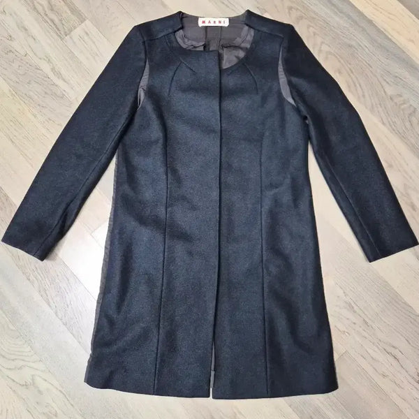 [BUNJANG] Marni Dark Grey Wool Coat / 마르니 코트 다크 그레이