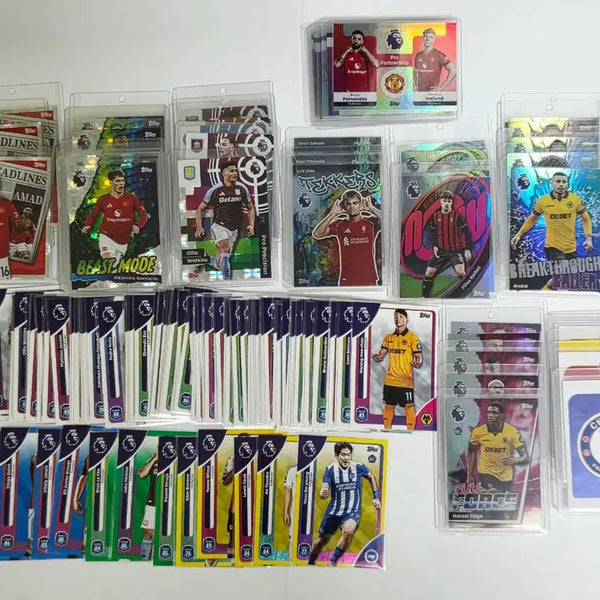 [BUNJANG] Tops PL Soccer Cards Bundle Set / 탑스 PL 축구카드 일괄