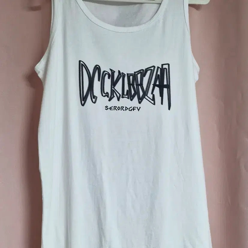 [BUNJANG] Loose Fit Sleeveless T-Shirt / 루즈핏 민소매.티셔츠