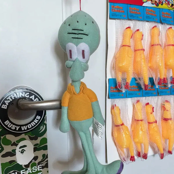 [BUNJANG] Vintage 2002 SpongeBob SquarePants Squidward Doll / 2002년 빈티지 스폰지밥 징징이 인형