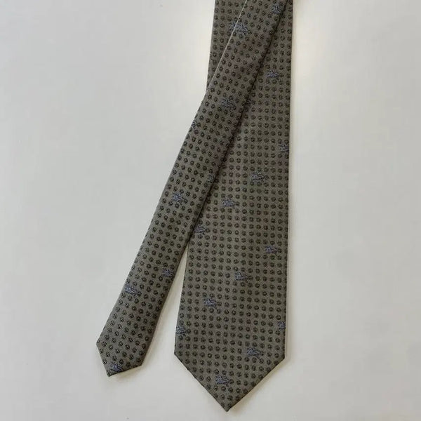 [BUNJANG] Burberry Monogram Silk Necktie 8.2cm / 버버리 (Burberry) 모노그램 정품 명품넥타이 8.2cm