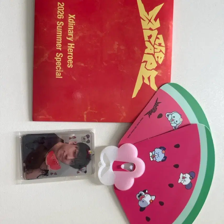 [BUNJANG] XODIAC Summer Concert Entry Photocard & Fan Set / 엑디즈 썸머콘 입장포카