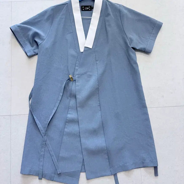 [BUNJANG] Woopy Jeogori-Style One-Piece Dress (Size 55) / 생활한복 우피 저고리형 원피스 55