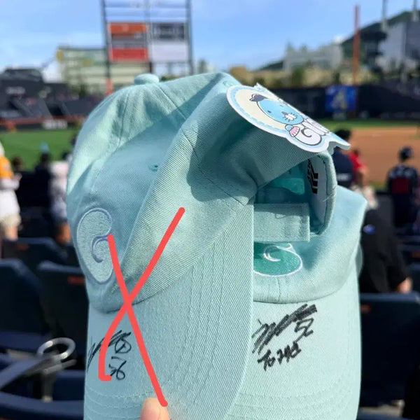 [BUNJANG] Choi Jun Yong Signed Bonobono Cap / 보노보노 모자