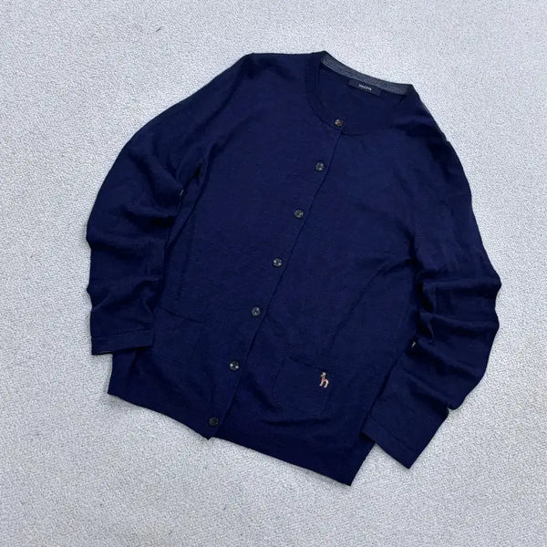 [BUNJANG] Hazzys Women's Pocket Knit Cardigan 0602E2 / 90 헤지스 여성 포켓 니트 가디건 0602E2