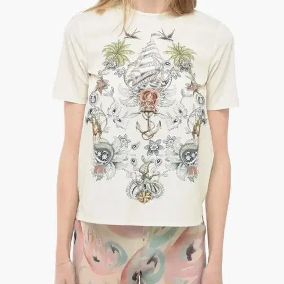 [BUNJANG] Etro Short-Sleeve Blouse / 에트로 반팔 블라우스