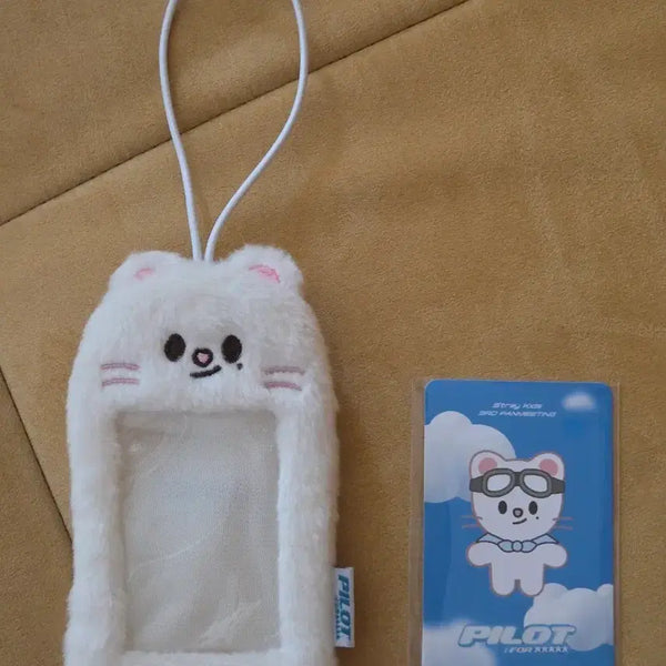 [BUNJANG] Stray Kids Pilot SKZOO Jiniret Photocard Holder & Luggage Tag / 스트레이키즈 파일럿 스키주 지니렛 포토카드 홀더 러기지택