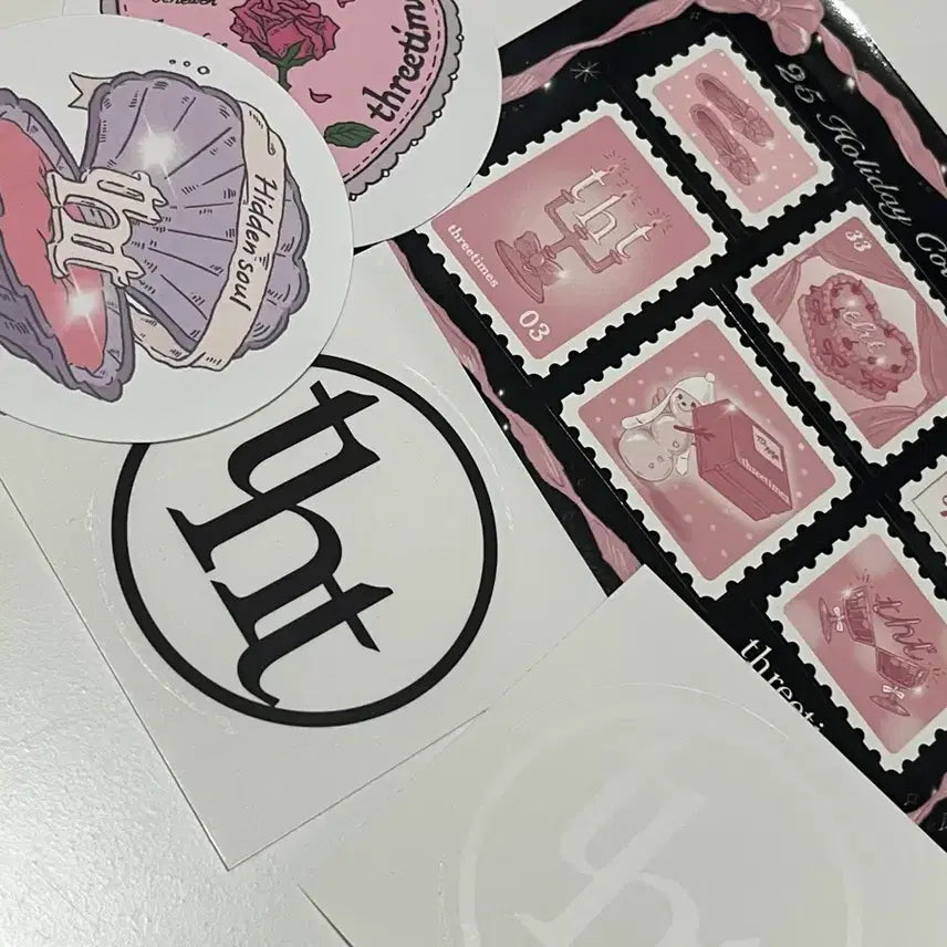 [BUNJANG] 3Times Sticker Set / 쓰리타임즈 스티커