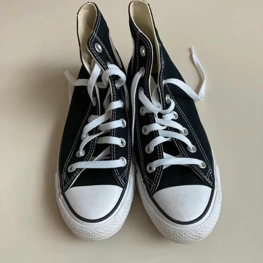 [BUNJANG] Converse Chuck Taylor All Star Classic High Black Sneakers / 컨버스 올스타 하이 검정