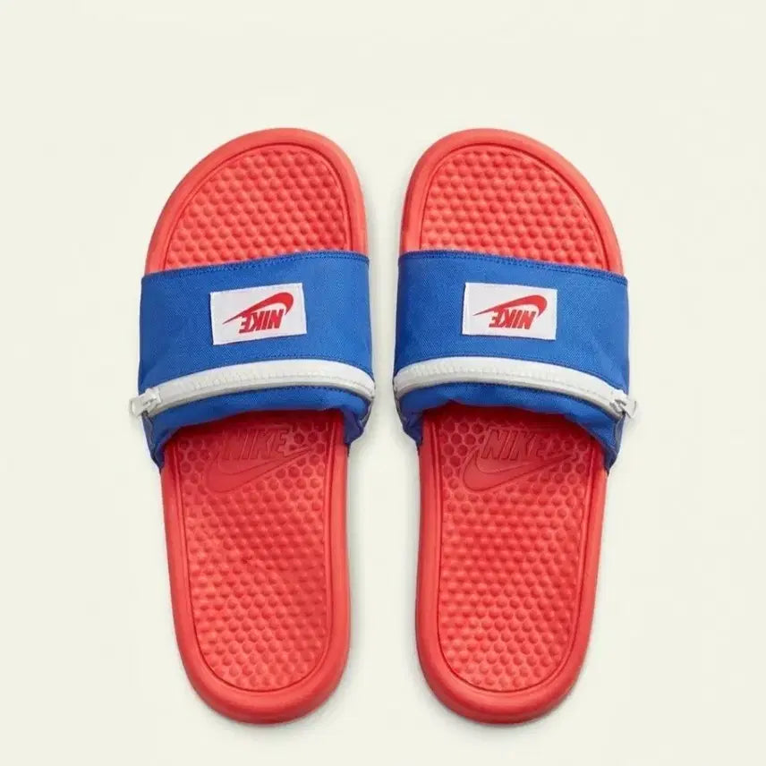 [BUNJANG] Nike Benassi JDI Slide 'Fanny Pack' Red Blue / 베나시 JDI 슬라이드 '패니 팩' 285~290 나이키슬리퍼