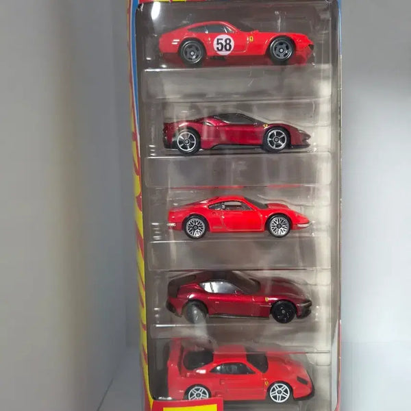 [BUNJANG] Hot Wheels Ferrari 5-Pack Set (Sealed) / 핫휠 페라리5팩 미개봉