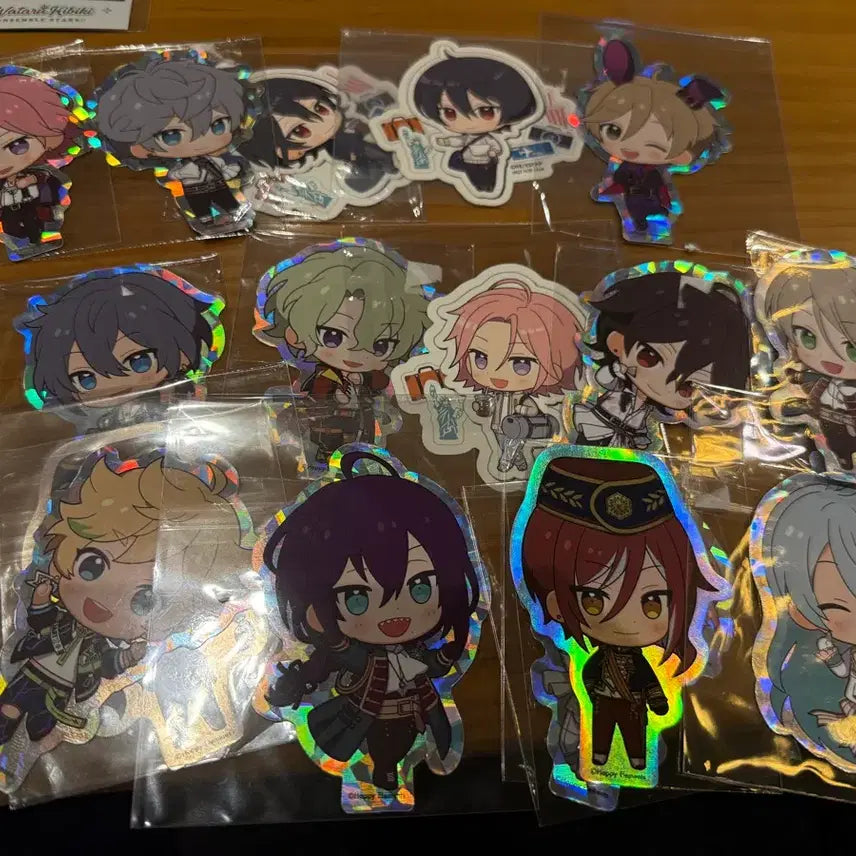[BUNJANG] Ensemble Stars! Sticker Set & Hibiki Wataru Paper Goods Bundle / 앙상블 스타즈 / 앙스타 스티커 15장  & 히비키 와타루 지류 3장