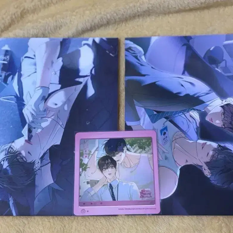 [BUNJANG] Bundle Set Eighteen Bed Illustration Shikishi Coaster / 일괄 미블 열침 열여덟의 침대 일러스트 색지 코스터 양도