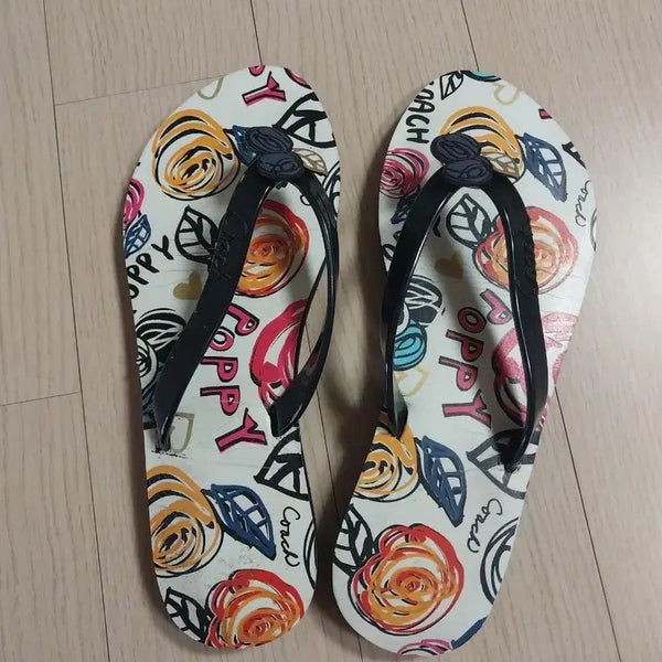 [BUNJANG] Coach Slides Women's Size 225 / 코치 쪼리 225