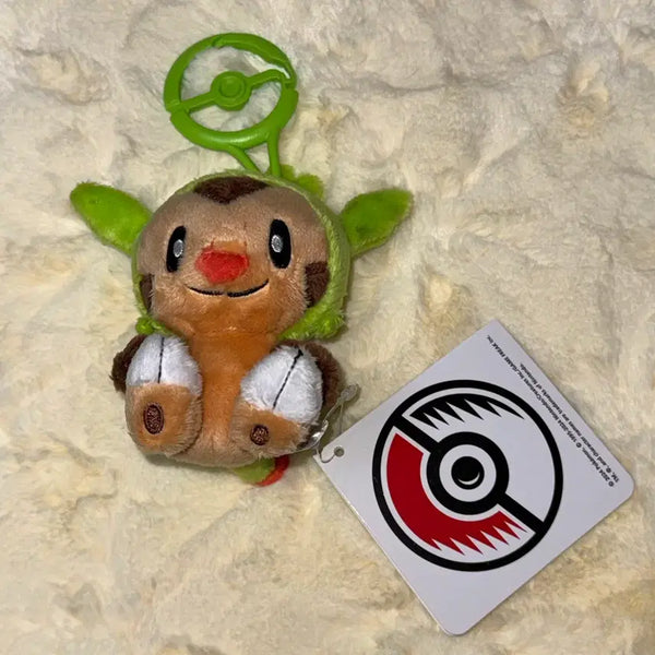 [BUNJANG] Pokemon Chespin Carabiner Keychain (Unused) / (미사용) 포켓몬 카라비너 키링 도치마론