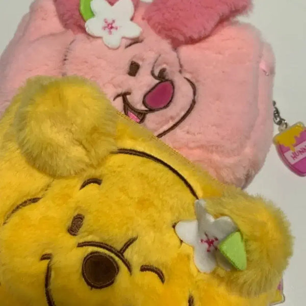 [BUNJANG] Compose Coffee Winnie the Pooh Collaboration Pouch (Sealed) / 컴포즈커피 곰돌이푸 콜라보 파우치 미개봉