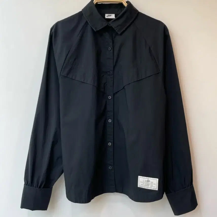 [BUNJANG] Nike Sportswear Icon Clash Woven Long Sleeve Shirt M / 나이키 스포츠웨어 아이콘 클래쉬 우븐 긴팔 셔츠 M