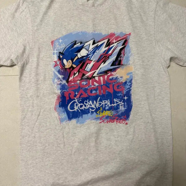 [BUNJANG] Sega Sonic T-Shirt L / 소닉 세가 티셔츠 L