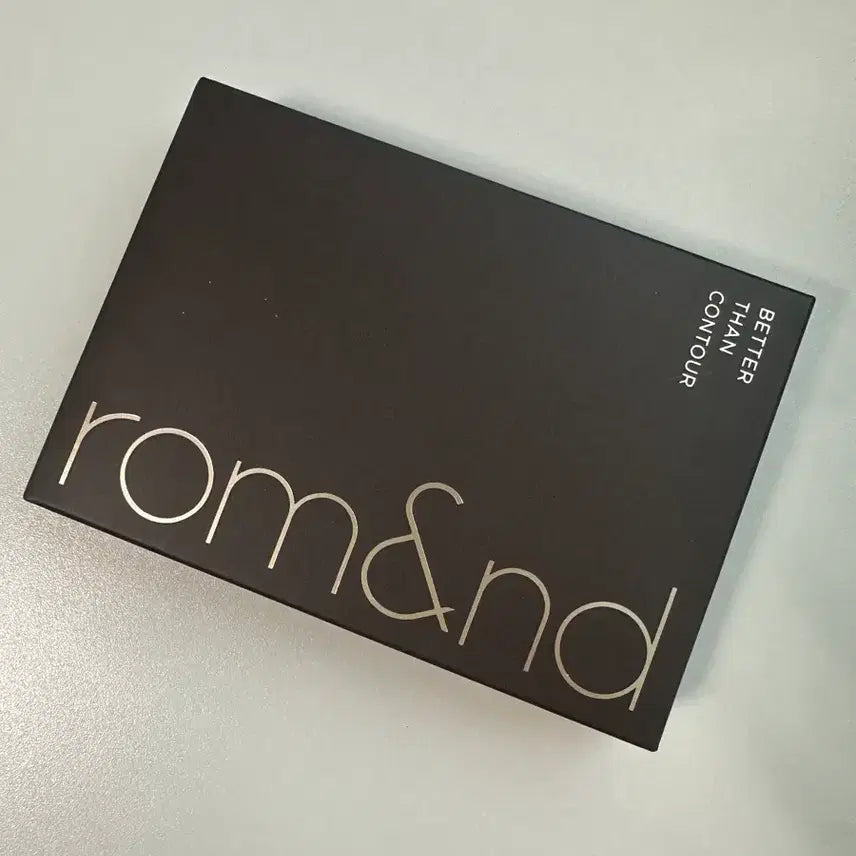 [BUNJANG] Rom&nd Better Than Contour Shading Palette No. 2 + Shading Brush (Sealed) / [미개봉] 롬앤 베러 댄 컨투어 섀딩 팔레트  2호 +섀딩브러쉬