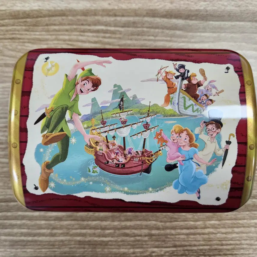 [BUNJANG] Tokyo DisneySea Peter Pan Treasure Chest Tin Case / 도쿄 디즈니씨 피터팬 틴케이스