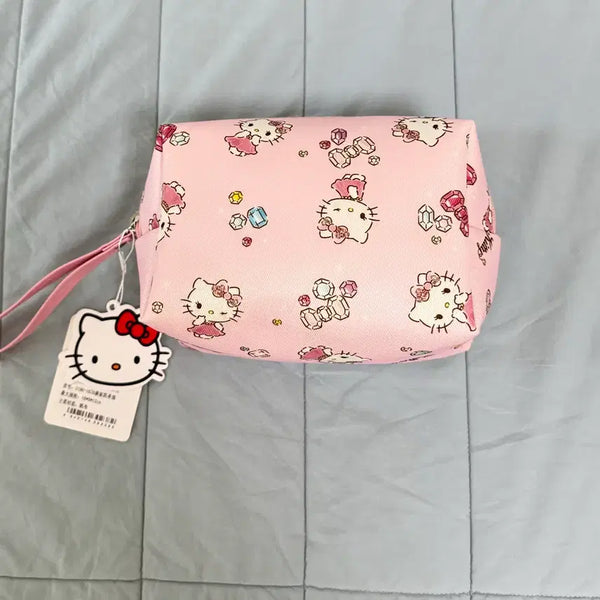 [BUNJANG] Hello Kitty Pink Pouch with Jewels / 헬로키티 파우치 핑크