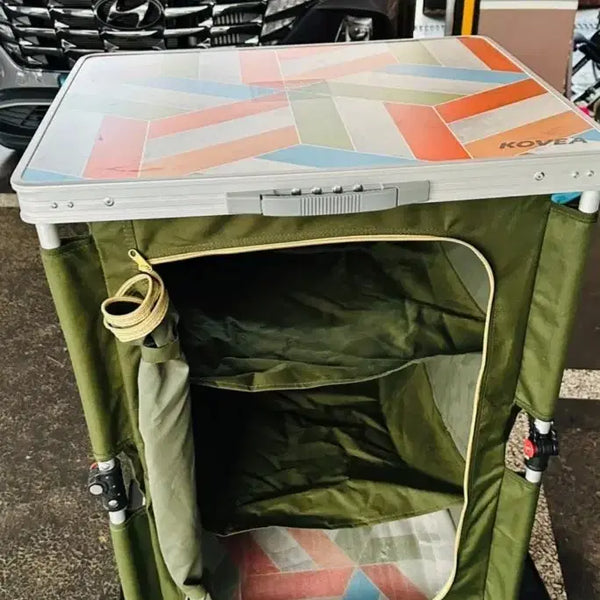 [BUNJANG] Kovea Cabinet Camping Storage Table / 코베아 캐비닛