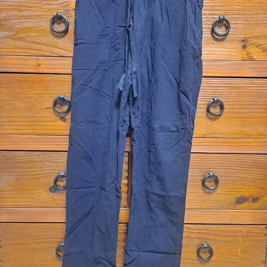 [BUNJANG] Black Linen Pants Size S / 블랙 린넨 팬츠 S사이즈