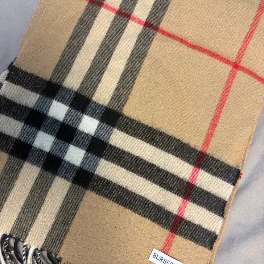[BUNJANG] Burberry Cashmere Scarf / 버버리 캐시미어 머플러