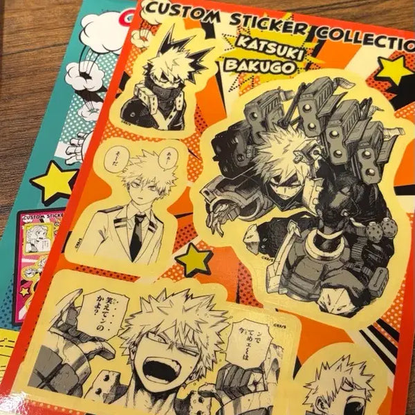 [BUNJANG] My Hero Academia Custom Sticker Collection (Katsuki Bakugo) / 나히아 커스텀 스티커 컬렉션((바쿠고))