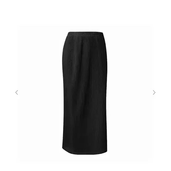 [BUNJANG] LE17SEPTEMBRE Pleated Long Skirt Black / LE17SEPTEMBRE 플리츠 롱 스커트 블랙