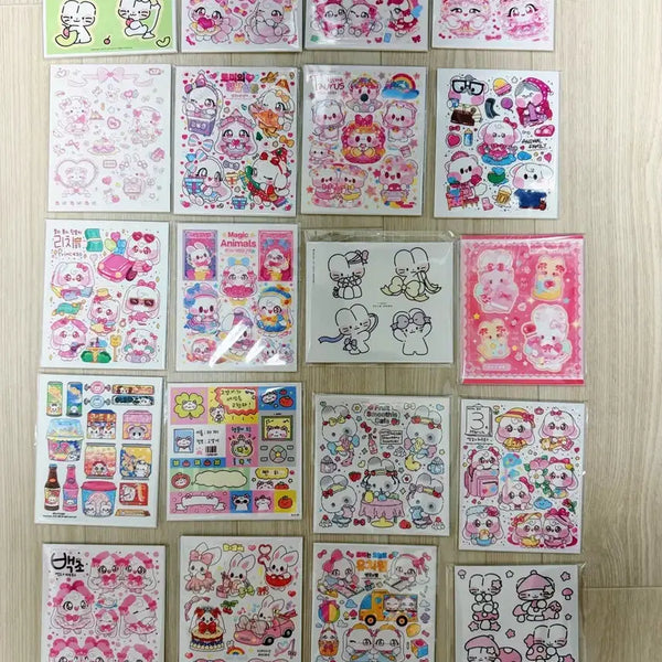 [BUNJANG] Youmja Sticker Set Bundle (20 Sets) / 포용 all 윰자 인스 20세트 일괄판매