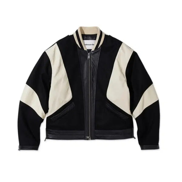 [BUNJANG] Andersson Bell Motorcycle Varsity Jacket / (L) 앤더슨벨 모터사이클 바시티 자켓