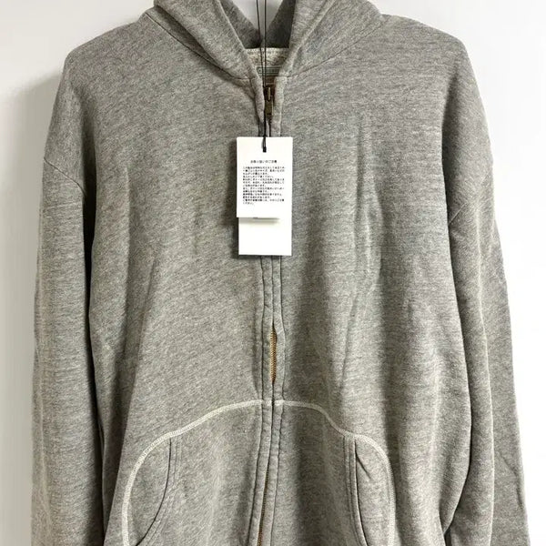 [BUNJANG] A.PRESSE 26SS Lightweight Zip Hoodie Grey / [3] 아프레쎄 26ss 라이트웨이트 후드 집업 그레이