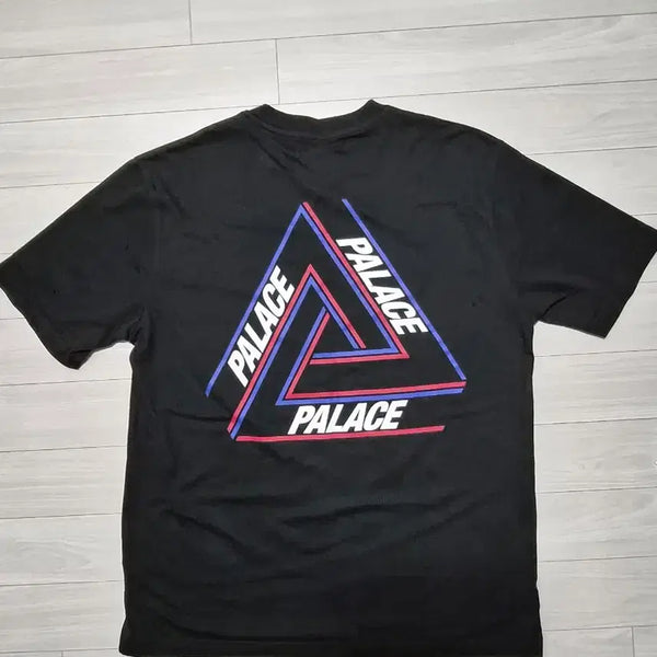 [BUNJANG] Palace 21ss Beige Curly T-Shirt XL / (1회착) 21ss 팔라스 베이지컬리 어 트라이 퍼그 티셔츠 반팔 숏슬리브 XL