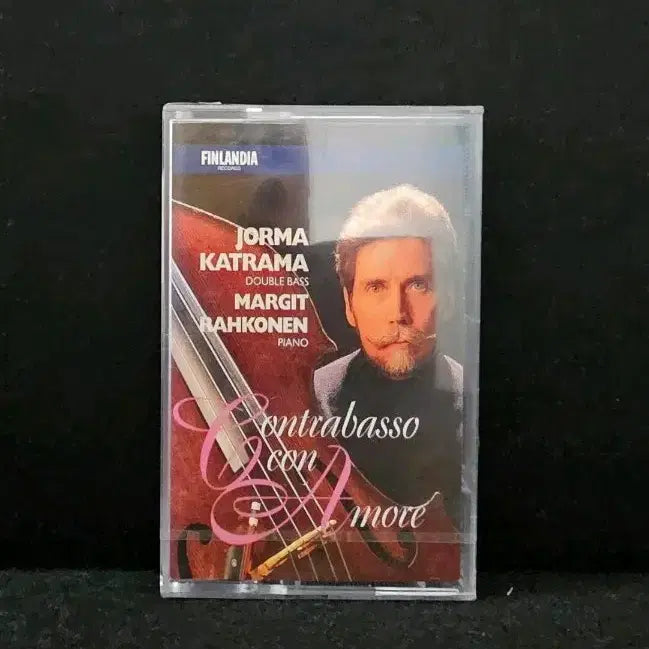 [BUNJANG] Jorma Katrama & Margit Rahkonen Contrabasso con Amore Cassette Tape (Sealed) / Jorma Katrama/Margit Rahkonen-Contrabasso con Amore 카세트테이프  [미개봉]