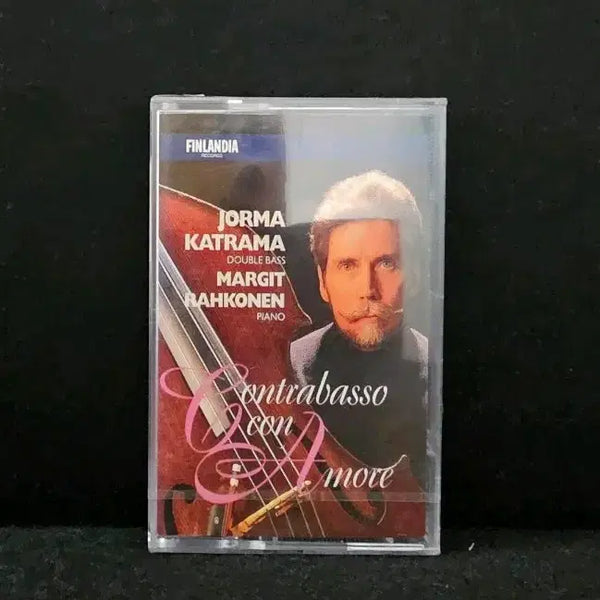 [BUNJANG] Jorma Katrama & Margit Rahkonen Contrabasso con Amore Cassette Tape (Sealed) / Jorma Katrama/Margit Rahkonen-Contrabasso con Amore 카세트테이프  [미개봉]