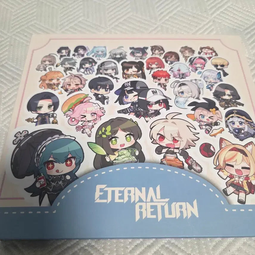 [BUNJANG] Eternal Return 2nd Anniversary Seal Collection (Includes Collection Book) / 이터널리턴 2주년 띠부씰 풀컬렉 (컬렉북 포함)