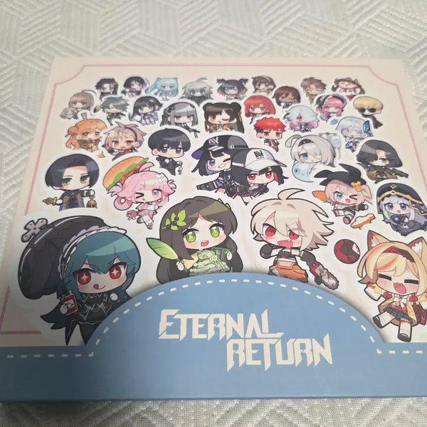 [BUNJANG] Eternal Return 2nd Anniversary Seal Collection (Includes Collection Book) / 이터널리턴 2주년 띠부씰 풀컬렉 (컬렉북 포함)