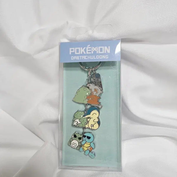 [BUNJANG] Pokemon Pocket Monsters Metal Keyring - Substitute Characters Edition / 포켓몬스터 포켓파를레의 대타출동 메탈 키링