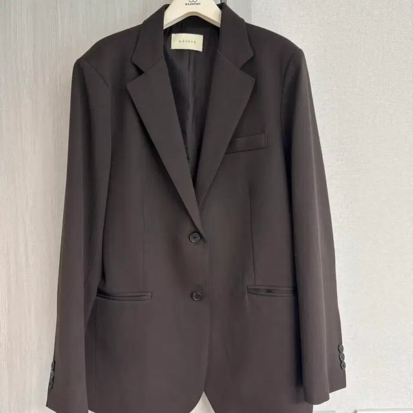 [BUNJANG] Women's Basic Jacket Brown / 여성 기본자켓 브라운 자켓