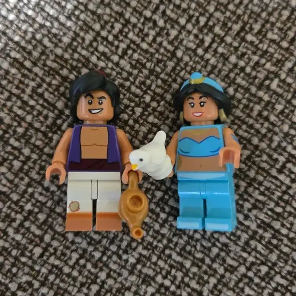[BUNJANG] LEGO Disney Aladdin & Jasmine Minifigure Set / 레고 디즈니 시리즈 알라딘,쟈스민