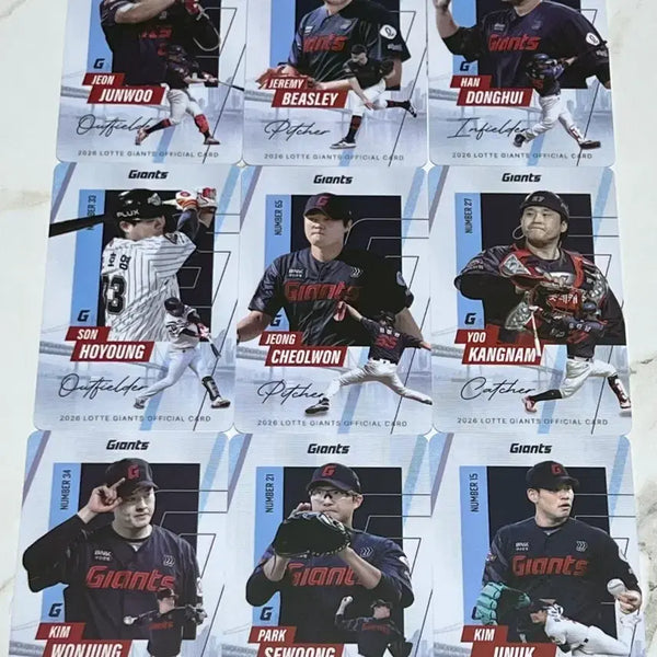 [BUNJANG] Lotte Giants June 2nd Photocard / 롯데자이언츠 6월 2차 포토카드