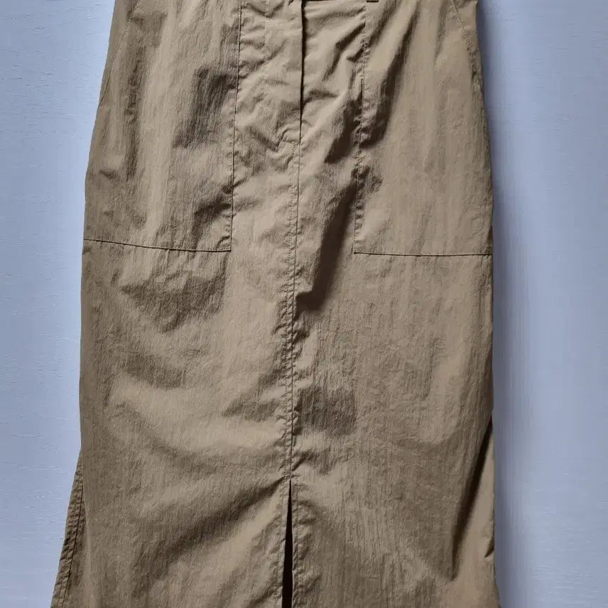 [BUNJANG] ZOOC H-Line Nylon Blend Skirt / ZOOC H라인 바스락 스커트 S