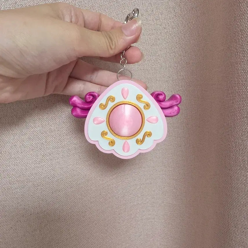 [BUNJANG] Peach Peach Pitch Lucia Seashell Pendant Clicker Keychain / 피치피치핏치 루치아 조개 펜던트 클리커