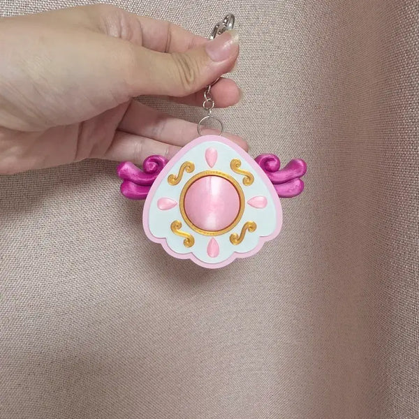 [BUNJANG] Peach Peach Pitch Lucia Seashell Pendant Clicker Keychain / 피치피치핏치 루치아 조개 펜던트 클리커