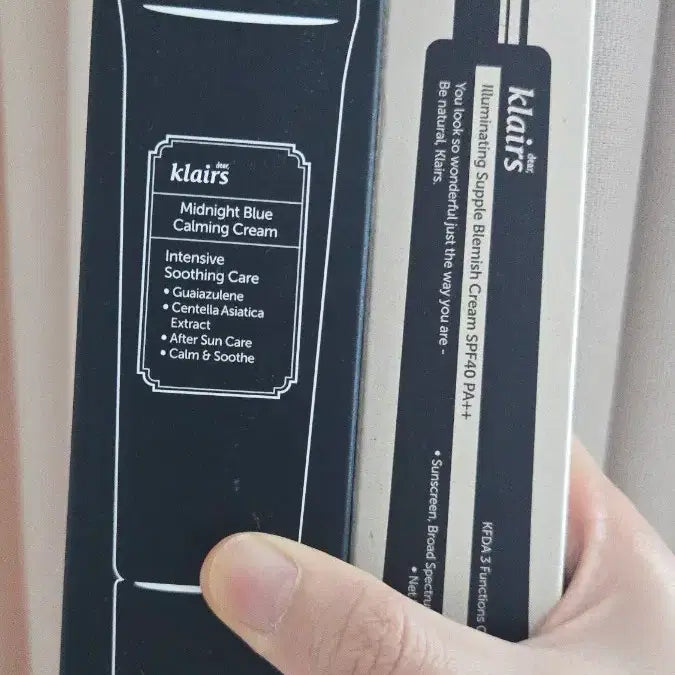[BUNJANG] Dear Clairce Calming Cream + BB Cream Set (Sealed New Product) / 디어클레어스 카밍크림 + 비비 세트 (미개봉 새제품)