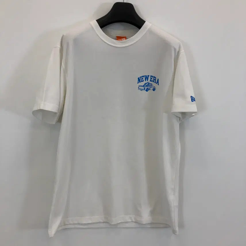 [BUNJANG] New Era Off-White Your Wave T-Shirt / 뉴에라 오프화이트 반팔 105