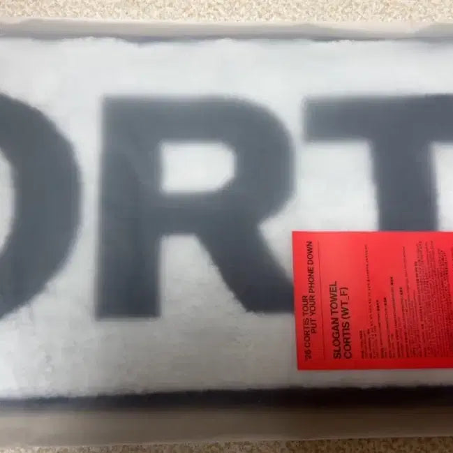 [BUNJANG] Kortiz Concert PYPD MD Sealed Slogan / 미개봉 코르티스 슬로건 콘서트 PYPD MD