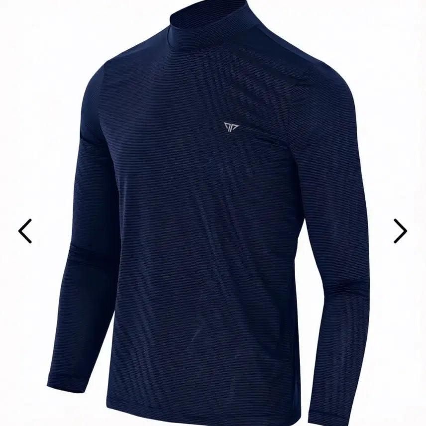 [BUNJANG] American Technical Active Navy Turtleneck T-Shirt / 새상품 아메리칸 테크니컬 액티브 네이비 터틀넥 티셔츠