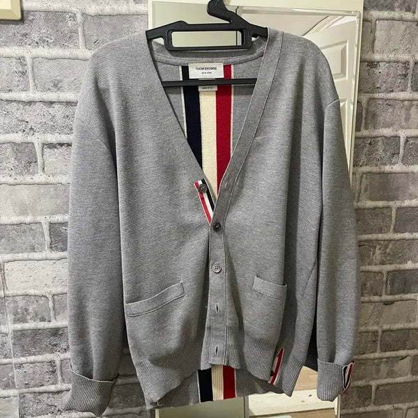[BUNJANG] Thom Browne 22SS Milano Stitch Bag Stripe Cardigan / 22SS 톰브라운 밀라노 스티치 백 스트라이프 가디건